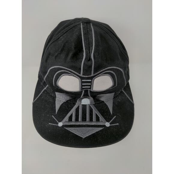 Walt Disney World Disney Parks Strapback Star Wars Darth Vader Hat Youth Black - Picture 3 of 12